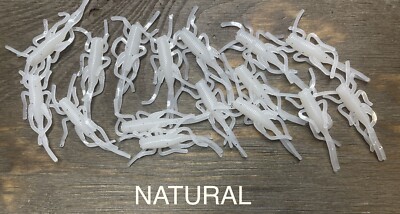1.5  Cricket mousie ice fishing soft plastic crappie Panfish Natural 32 Baits