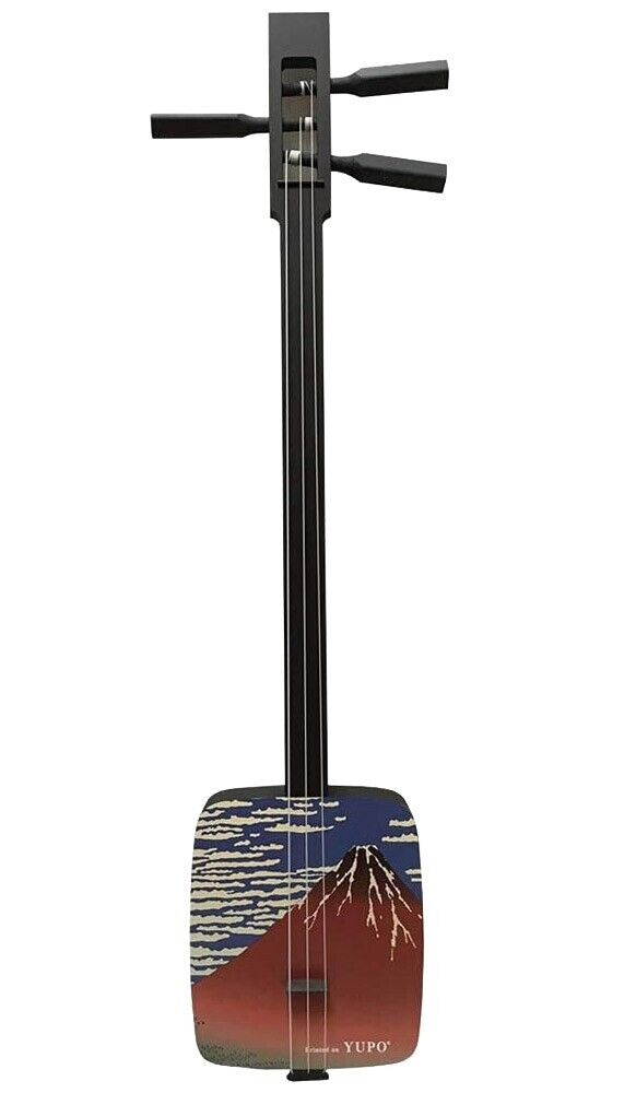 Sangenshi Kikuoka Shamisen Kojami Sansen Red Fuji Sangen Samisen