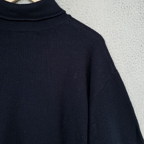 Banana Republic Chunky Womens XL 100% Merino Wool Sweater Academia Turtleneck - Picture 12 of 16