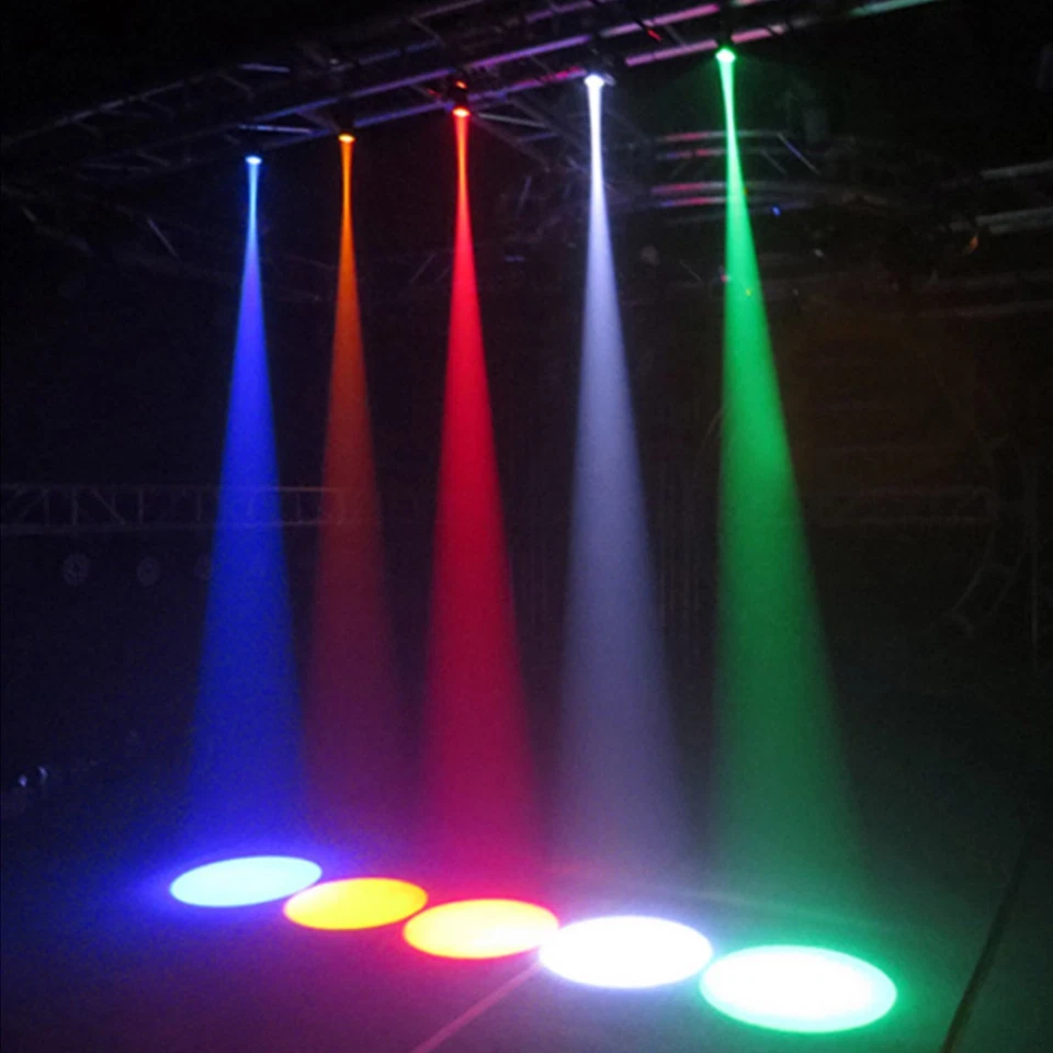 4PCS 50W RGBW LED Stage Lighting Beam DMX Show Party Disco DJ Pinspot Light US - Image 3 of 4