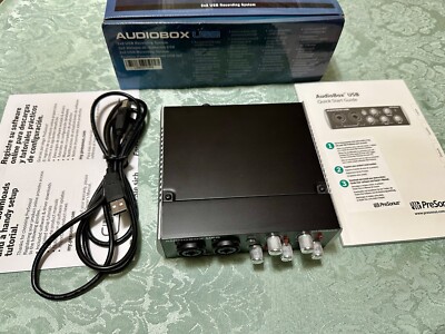 PreSonus Audio Box USB 2x2 USB Recording System 