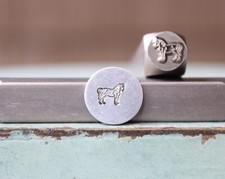 SUPPLY GUY 6mm Standing Horse Metal Punch Design Stamp SGCH-572