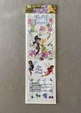 Disney Fairies Tinker Bell Sticker Multipack, 3 Sheets With Glitter Bling, New