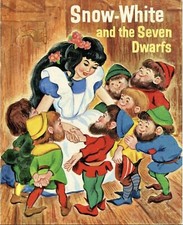 Snow White and The Seven Dwarfs Fabric Panel 35.5 x 44/45 Quilting