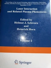 Laser Interaction and Related Plasma Phenomena , Hora, Heinrich,,