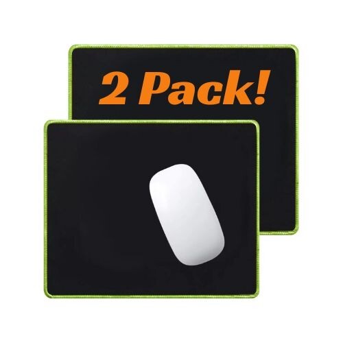 2x Mauspad Mauspad Qualität Dickes Leder Rutschfest Schaumstoff PC Computer Laptop - Bild 8 von 10
