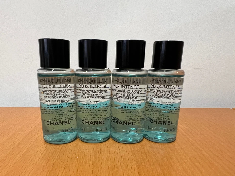 2~12 xNovo Removedor de Maquiagem Intensa Chanel Demaquillant Yeux 10ml/0,34oz cada - Imagem 2 de 4