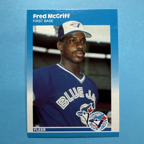 Fred McGriff (4) Card Rookie Lot~1987 Fleer Update U-75🎖️NM-MINT or BETTER🎖️ - Picture 4 of 9