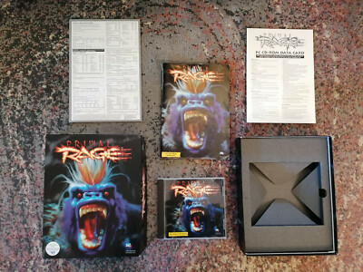 Primal Rage Pc Spiel 1995 PC/MAC BIG Box CD Rom