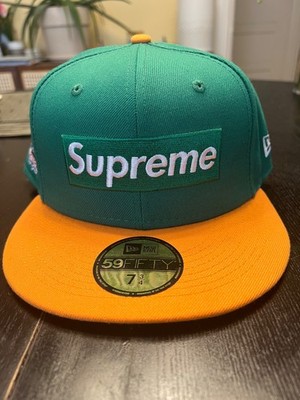 New Era Supreme box logo hat 7 3/4