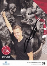 Patrick Kammerbauer Autogrammkarte 1. FC Nür...