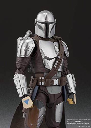 S.H.Figuarts Star Wars The Mandalorian Beskar Armor Action Figure Bandai Spirits - Picture 6 of 11