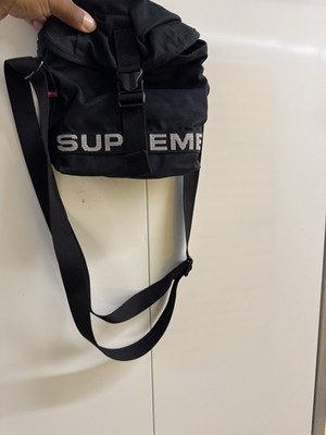 Supreme Field Side Military Bag-Black-SS23 | eBay