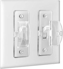 Roxiuc Switch Guard - Light Cover - Childproof - 1 Pack, clear
