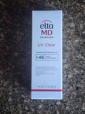 2 Pack, 1 Pack EltaMD UV Clear Broad-Spectrum SPF 46 1.7OZ
