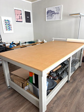 Gro&szlig;er Arbeitstisch 250cm x 130cm x 96cm