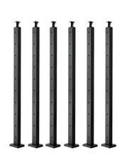 Cable Railing Post Railing Column 36"x2"x2" Level drilled Post Adjustable Top