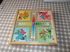 jeux de société multijeux Dada jeux de l'oie Dame en bois dés