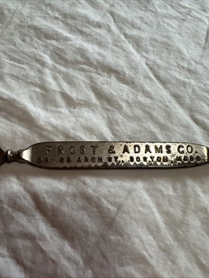 Frost & Adams Advertising Letter Opener Boston Draughting Blue Print Engineering
