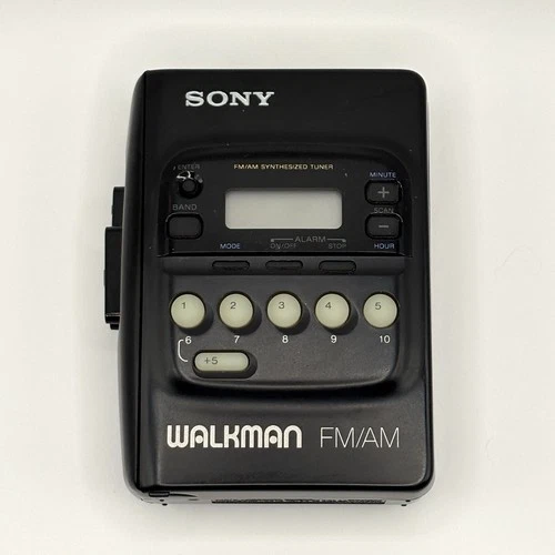 Sony Walkman WM-FX20 Cassette Player with Belt Clip *Radio Works Player Doesn't*