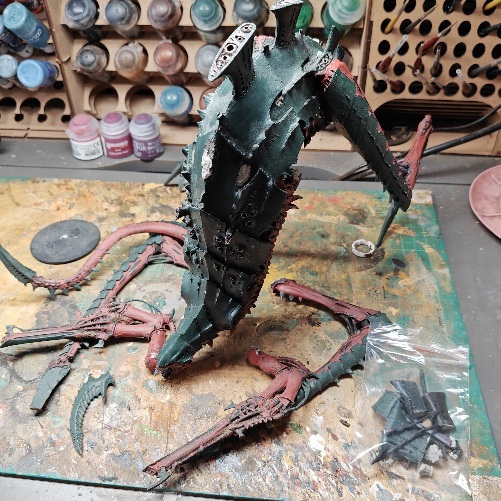 Warhammer 40k Tyranid Hierophant Biotitan Resin forge world