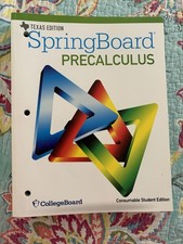SpringBoard PreCalculus Student - Paperback, ...