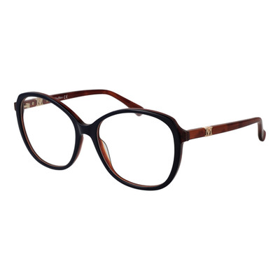 Max Mara MM5052 092 Designer Brille Damen Blau Rund 57mm