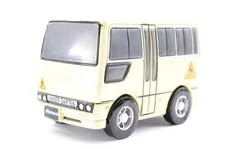 MITSUBISHI FUSO Bus Rosa Kinder Garten Pullback Mini Car not available in stores