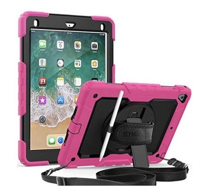 Seymac iPad 9.7 5th/6th Gen Shockproof Case with Screen Protector
