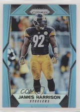 2017 Panini Prizm Light Blue Prizm 9/199 James Harrison #114 3c7