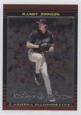 2002 Bowman Chrome Randy Johnson #105 HOF 0c6