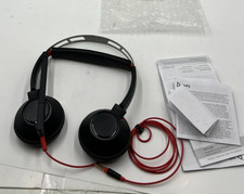 Plantronics 211008-02 Blackwire C5220T Wired Headset Boom Mic Black