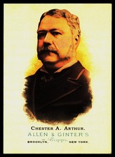 2006 Topps Allen & Ginter #326 Chester A. Arthur