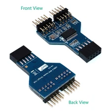 4-Port USB 2.0 Hub  Parts With Power 5V LED For Desktop,Keyboard,Mouse
