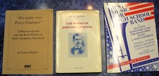 Percy Grainger/John Philip Sousa/High School Band Composer Literature 3 Books
