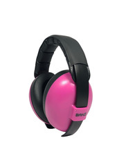 Baby Hearing Protection Earmuffs - Solids - Azalea, 0-2 Years
