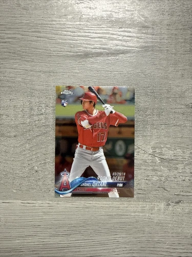 2018 Topps Chrome Update - Rookie Debut Shohei Ohtani #HMT32 (RC)