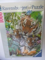 Ravensburger Puzzle 19117 Tigerfamilie 1000 Teile Puzzle Neu Ovp