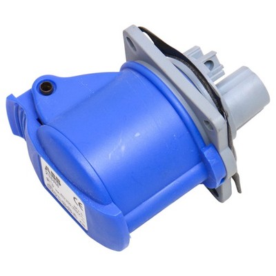 ABB 216R6, 216R6, Panel Mounted Socket: Earthing Sleeve Position 6H, Rated .....