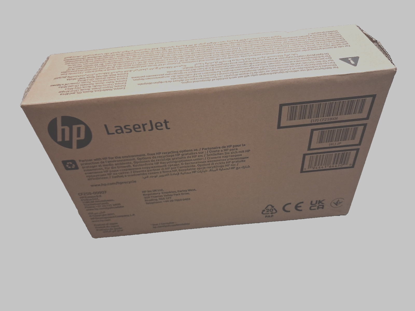 Toner HP CF Original Neuf