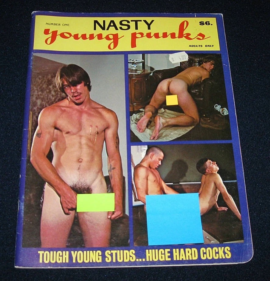 Vintage Nasty Young Punks Magazine  - No 1 - Beefcake Physique - Image 2 of 4