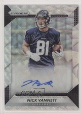 2016 Panini Prizm Rookie Blue Wave 122/149 Nick Vannett #RA-NVN Auto 0v0