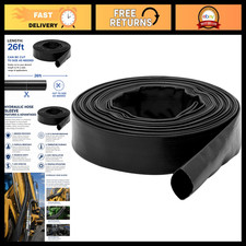 Hydraulic Hose Protector 1 X 26ft - Durable Line Wrap Cover For Welding Safet Hydraulic Hose Protector 1 X 26ft - Durable Line Wrap Cover For Welding Safet