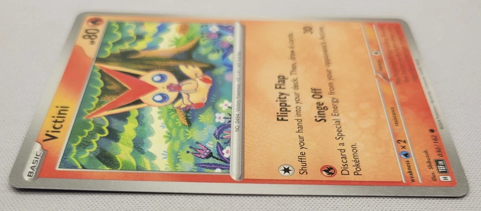 Victini 030/162 Pokemon SV05: Temporal Forces Regular LP - Image 4 of 4