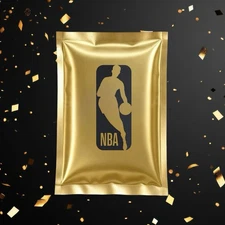 NBA GOLD PACK🔥- 10 Cards - 1 Guaranteed Auto or Slab in Every Pack!