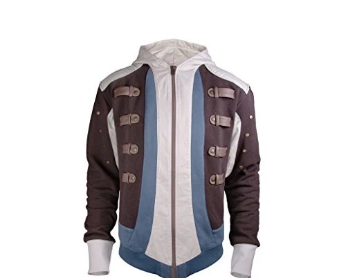Assassins Creed Adult Jacket Men’s XL Edward Kenway Hoodie UBI Workshop Cosplay - Picture 1 of 5
