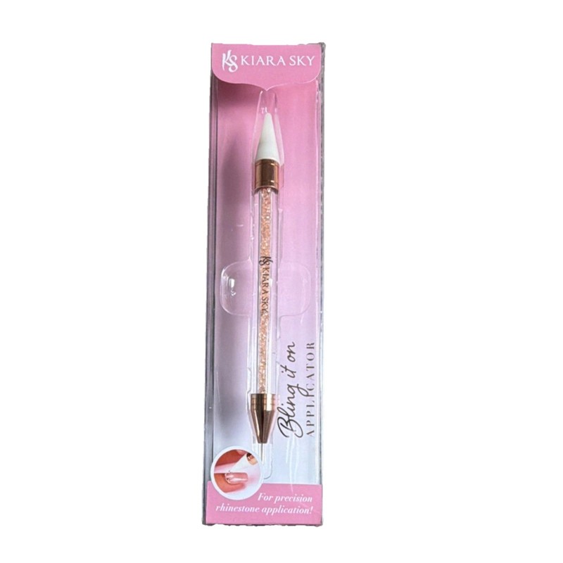 Kiara Sky Precision Applicator Pink White Gold for Bling Rhinestone Nail Art