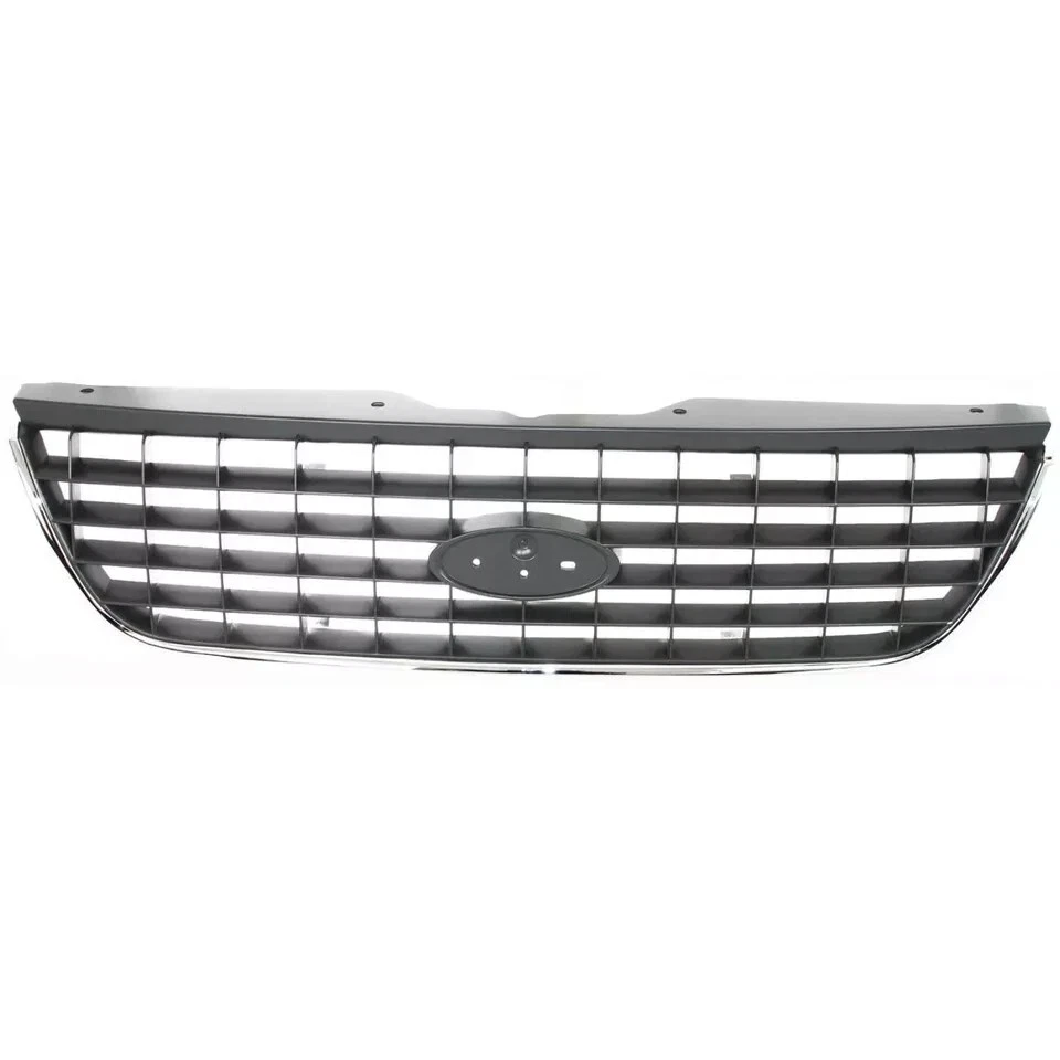 Front Grille Assembly & Head light Kit Left & Right For 2002-2004 Ford Explorer Foto 3 de 4