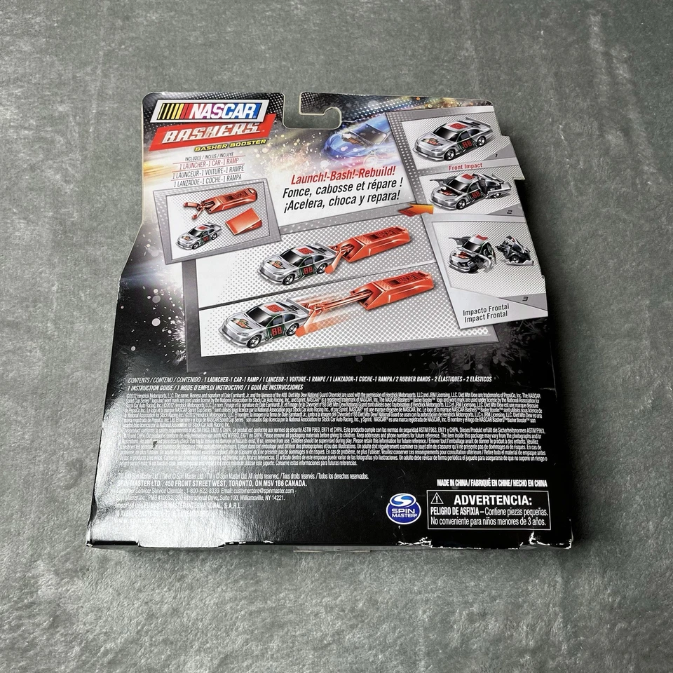 Nascar Basher Booster DALE WONHARDT #88 Diet Mountain Dew RARO COLECCIONABLE NUEVO Foto 3 de 4