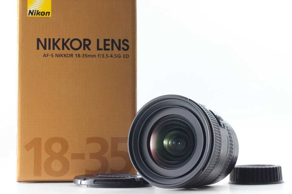 [Unused in Box]  Nikon Nikkor AF-S 18-35mm f3.5-4.5 G ED Zoom Lens From JAPAN - Image 4 of 4